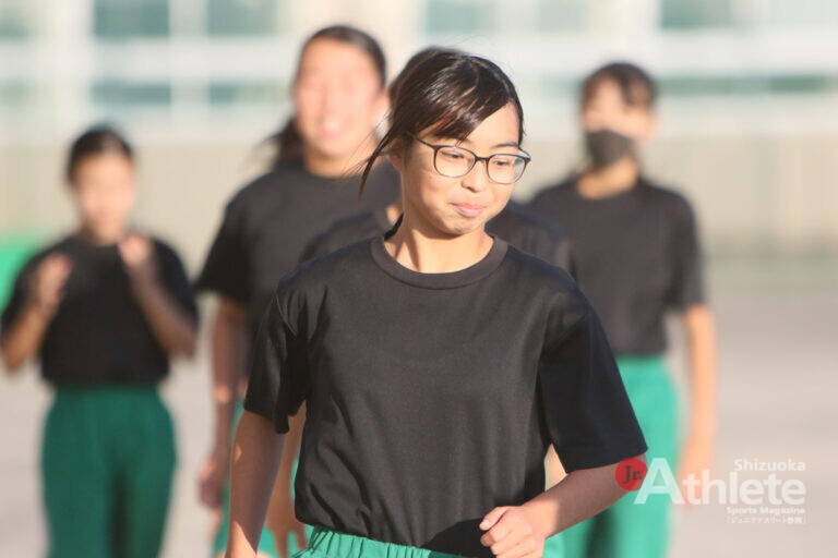 静岡市立長田南中学校 陸上部 ジュニアアスリート静岡