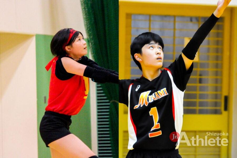 中体連2022】バレーボール：女子は清水二の強さ際立つV。男子は静岡南