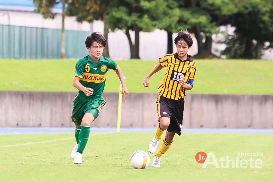 中体連2022】サッカー：静学vs翔洋、中体連決戦。静岡学園に軍配が