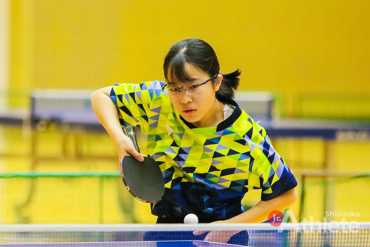 中体連22 卓球 男子団体優勝は中島 女子は清水六が2連覇 ジュニアアスリート静岡