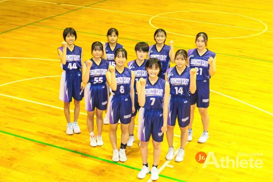 高校 女子バスケ部ユニフォーム上下 一戦一戦を大切にして今後の糧にしていく。／浜松湖南高校 女子