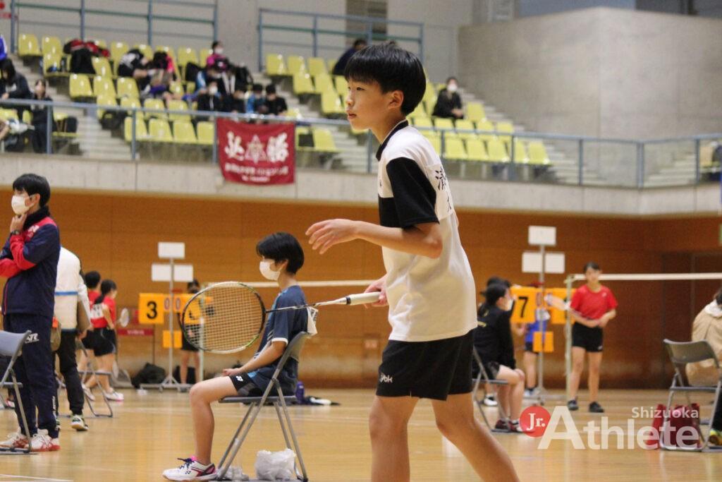 令和4年度 静岡市民バドミントン大会中学生の部 ジュニアアスリート静岡