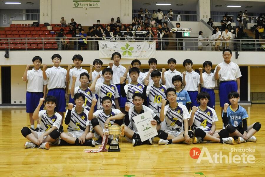 中体連2023】男子バレーボール（7/15） | ジュニアアスリート静岡