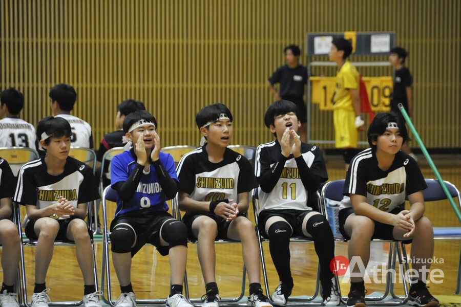 中体連2023】男子バレー 興津 vs 清水飯田 | ジュニアアスリート静岡