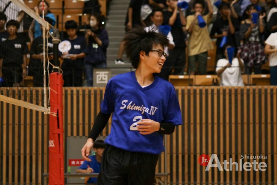中体連2025】男子バレーボール：城内 vs 清水四 | ジュニアアスリート静岡