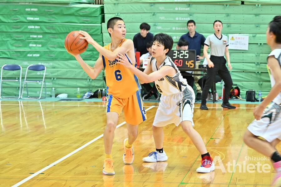 中体連2025】男子バスケットボール：城南静岡 vs 静岡学園 | ジュニア